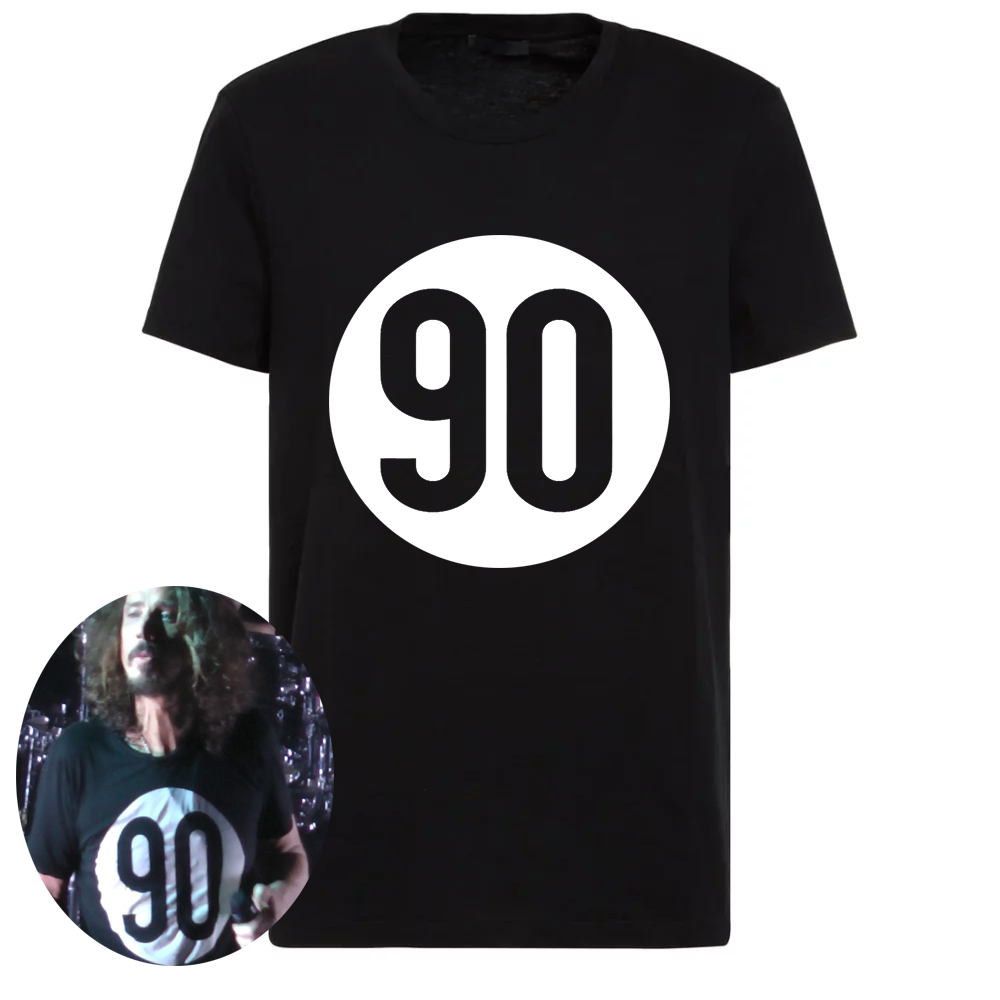 Camiseta Chris Cornell Soundgarden Número 90